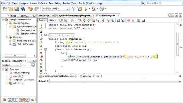 Conectar Java con SQLite смотреть онлайн