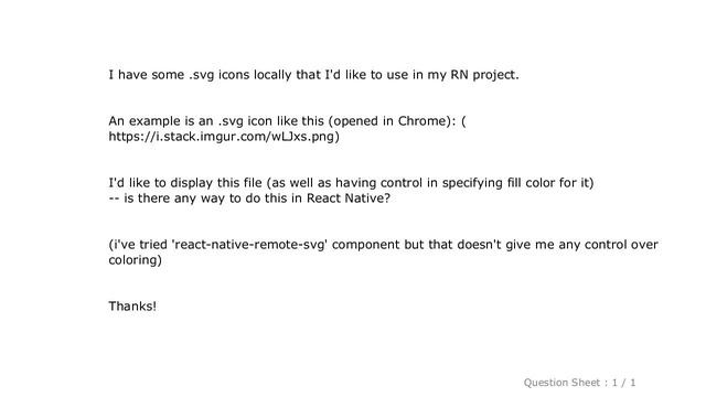 CSS : React Native - how to use local SVG file (and color it) смотреть онлайн