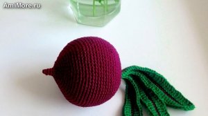 Амигуруми: схема Свекла. Игрушки вязаные крючком - Free crochet patterns.