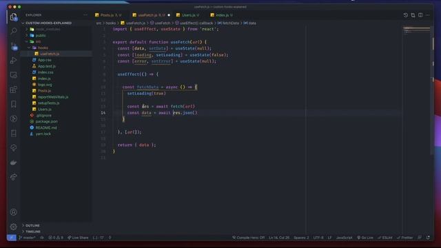 Custom React Hooks For Beginners | React JS Tutorial смотреть онлайн