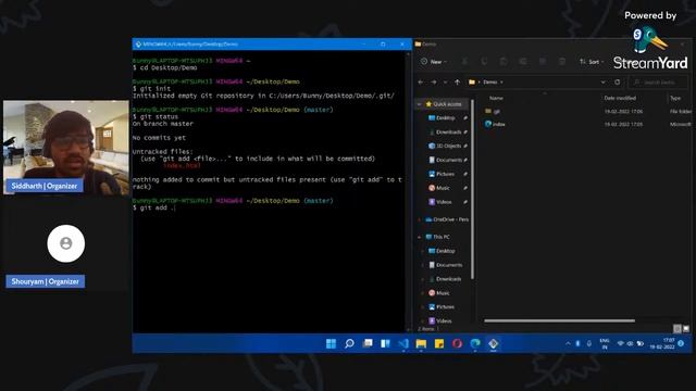 Getting Started With Git/Github смотреть онлайн