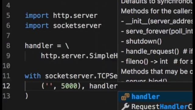 Creating a simple web server using the standard library. There is "http.server" module in Python 3 смотреть онлайн