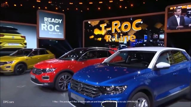 2018 VW T-Roc R-Line Unveiling смотреть онлайн