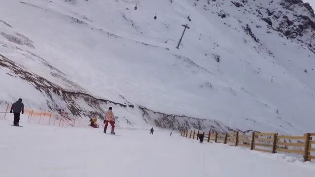 Чимбулак 2014, спуск со 2го подъёмника. смотреть онлайн