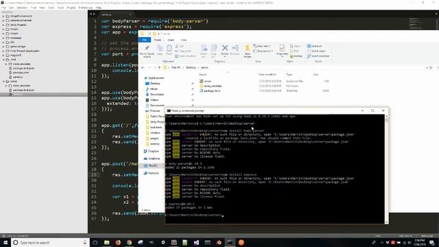 REST API - Node JS - Simple Setup in 30 lines (E1) смотреть онлайн