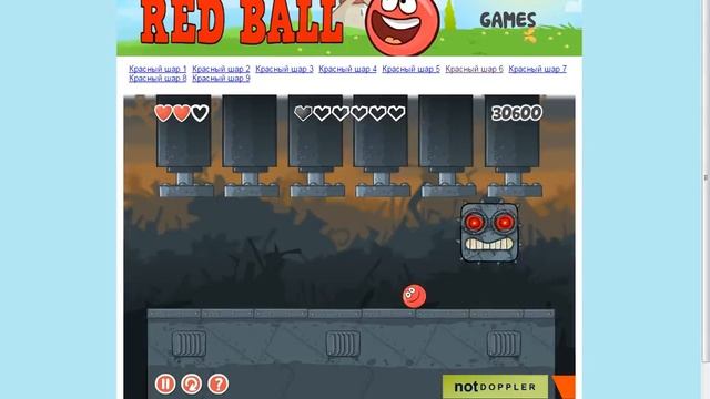 Прохождение игры (Красный колобок) (4 часть) Победа! смотреть онлайн