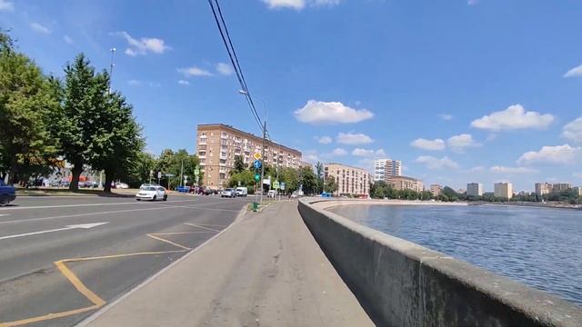 Нагатинская набережная - Болотная набережная, 04.07.22 смотреть онлайн