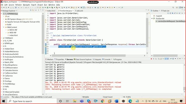 Difference Between Servlet , Generic Servlet , Http Servlet || doGet, doPost, doPut methods Use смотреть онлайн