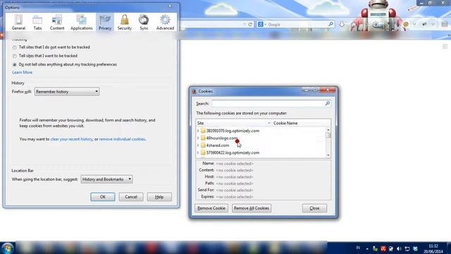 How to delete browsing history,cookies and chace in mozilla firefox смотреть онлайн
