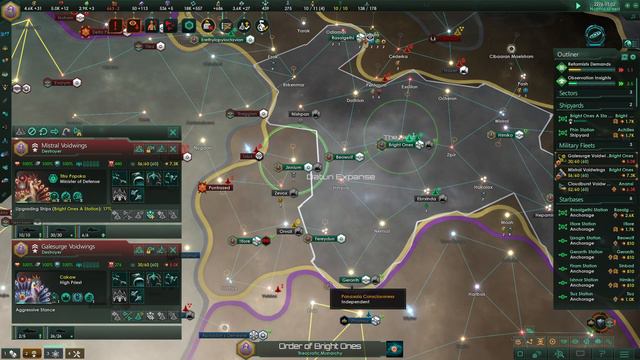 Mind over Matter! - Stellaris: Galactic Paragons DLC - Order of Bright Ones - Episode 15 смотреть онлайн