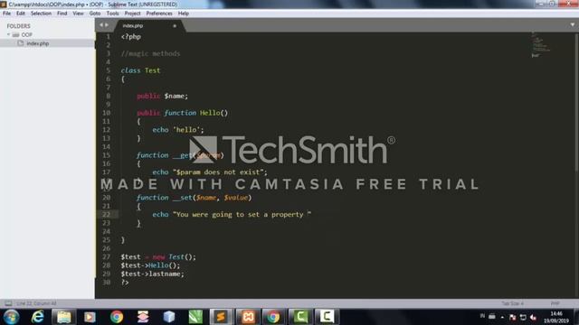 MAGIC METHOD PADA OOP PHP смотреть онлайн