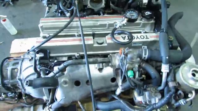 JDM Toyota 1G GZE Supercharged Engine Compression Test @ JDM Nagoya Auto Parts смотреть онлайн