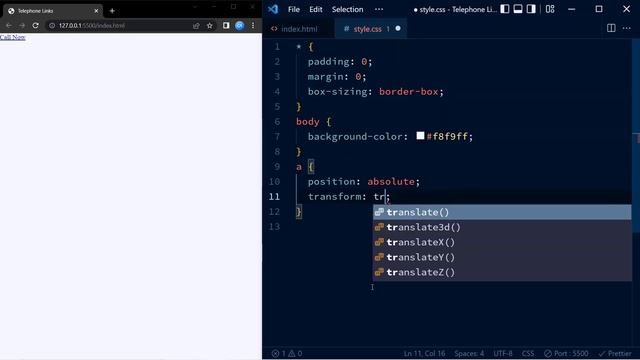Click To Call Button | HTML Tutorial смотреть онлайн