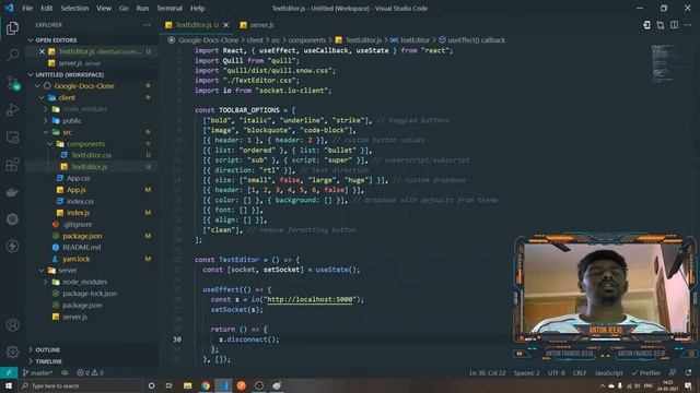 ? Build a Google Docs Clone using React, NodeJS, MongoDB and Socket.IO - For Beginners in Tamil смотреть онлайн