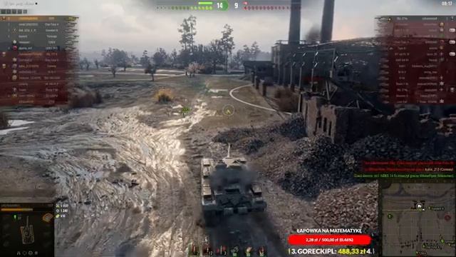 ?POŁUDNIOWA GIERKA W WORLD OF TANKS!!! ZAPRASZAM DO PLUTONU, ORAZ WSPÓLNEJ ZABAWY!!! ? смотреть онлайн