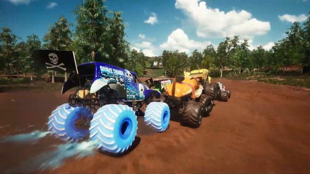 Monster Jam Steel Titans - Fire & Ice DLC Trailer смотреть онлайн