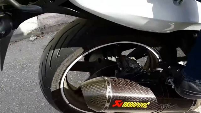 Honda CBF 1000 Akrapovic Exhaust Sound смотреть онлайн