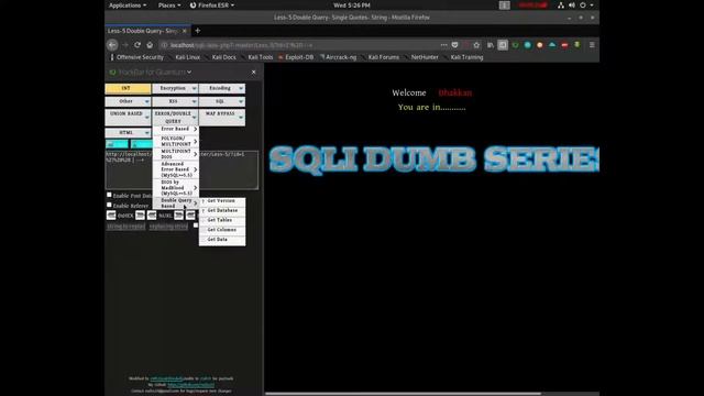 Sql Injection Error Union Based Attack Part 02 Tutorial In Bangla смотреть онлайн