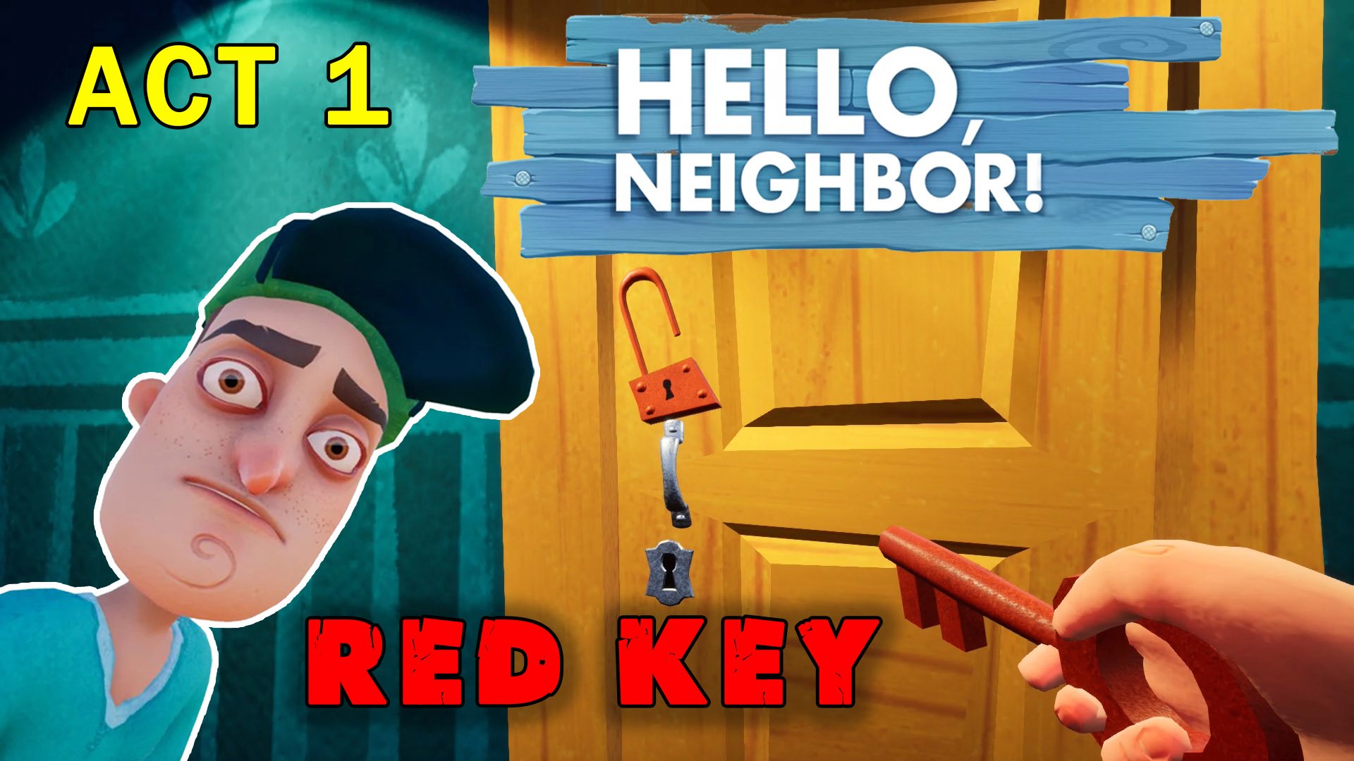 Привет Сосед как Достать Красный Ключ| Hello Neighbor How to Get Red Key смотреть онлайн