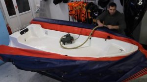 Установка баллонов RIB Fortis 390