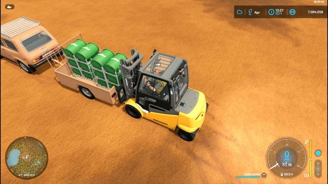 Farming Simulator 22 PC Mods in Action `| Lada Niva 1600 4×4 & Small Two wheel trailer смотреть онлайн