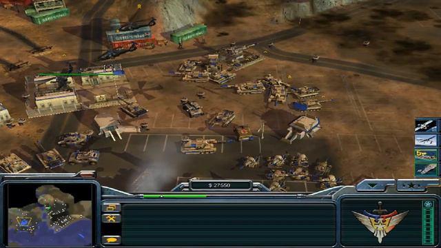 Hard Level Mission Start USA 2. Game Generals Comand and Conquer Generals Zero Hour смотреть онлайн