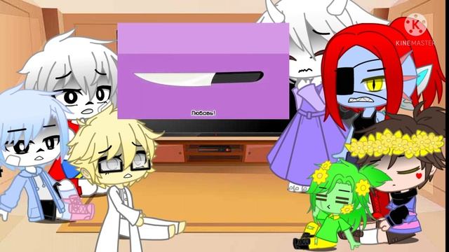 Реакция Undertale на песню санса +Сюжет смотреть онлайн