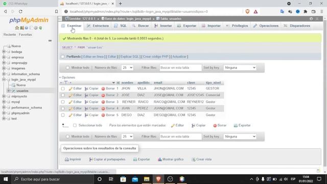 ▶️(1/5) LOGIN en JAVA y MYSQL DEMO смотреть онлайн