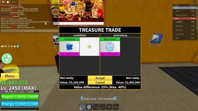 ✅ ЧТО МНЕ ПРЕДЛОЖАТ ЗА ФРУКТ КОНТРОЛЬ В BLOX FRUITS?! ТРЕЙДЫ НА ФРУКТЫ! ОБНОВА 20Blox Fruits смотреть онлайн