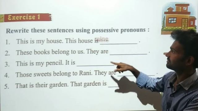 PRONOUNS (EXERCISES PART - II) смотреть онлайн