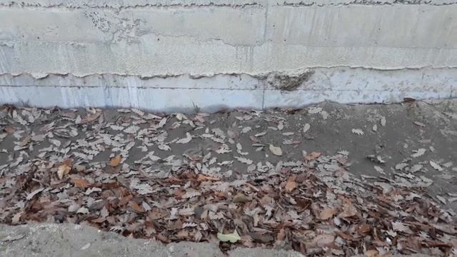 Край на течовете и слягане на почвата