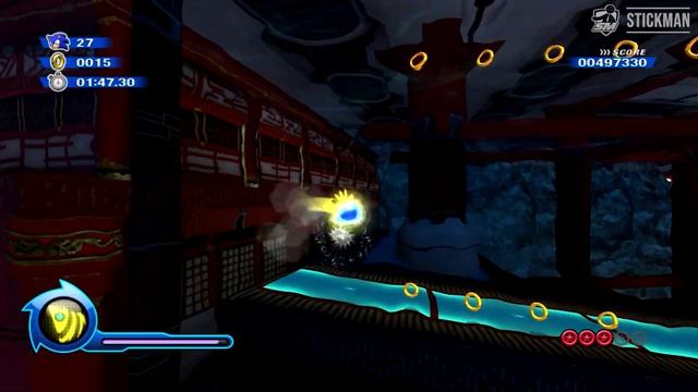 Sonic Colors (Wii) All Aquarium Park Act 1-6 All Red Star Rings and S-Ranks смотреть онлайн