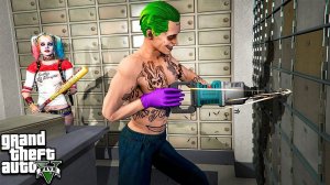 ДЖОКЕР И ХАРЛИ КВИНН ОГРАБИЛИ БАНК НА 1.500.000$ В ГТА 5 МОДЫ! ХИЩНЫЕ ПТИЦЫ ОБЗОР МОДА В GTA 5 ВИДЕО