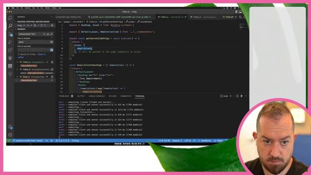 React + Next.js - working on mikebifulco.com смотреть онлайн