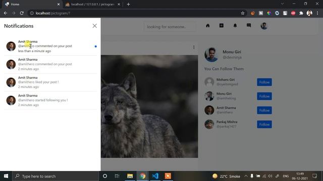 How To Make Social Media Website Using PHP - Notification, User Search, Block & Unblock System #8 смотреть онлайн