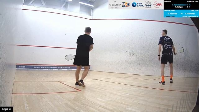 Дивизион 2 (В), 4-й корт, 3-й этап, ББР Банк Санкт-Петербург Сквош Серия,20.11.2021 смотреть онлайн