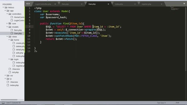 PHP MVC Part 7b: Security and Authentication смотреть онлайн