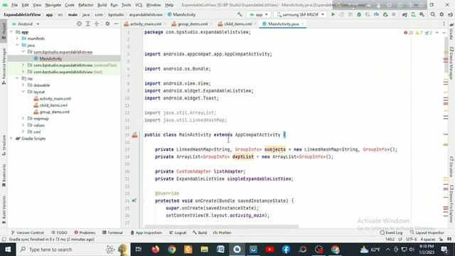 Expandable List View With Source Code In Android Studio - RSM Developer смотреть онлайн