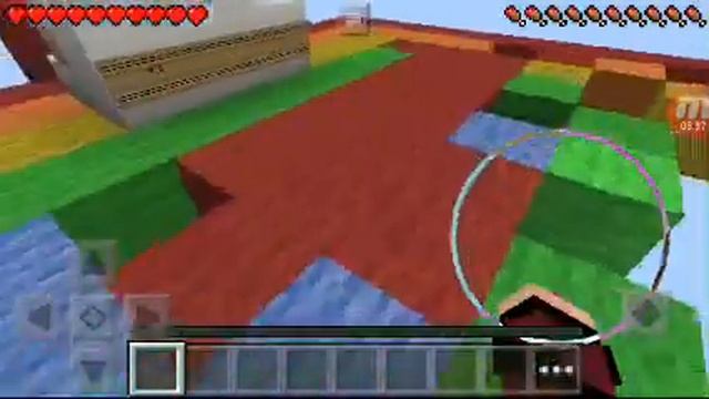 Minecraft радужный паркур вместе с Вангаром смотреть онлайн