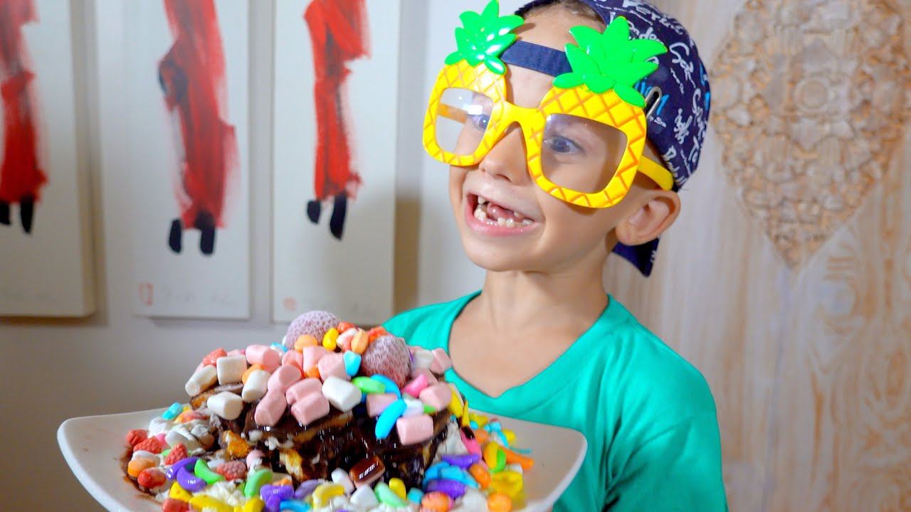 Марк и папа делают праздник для детей смотреть онлайн