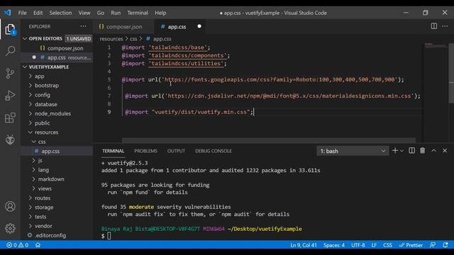 Install Vuetify in Laravel 8 with jetstream-inertia (2021 June) смотреть онлайн