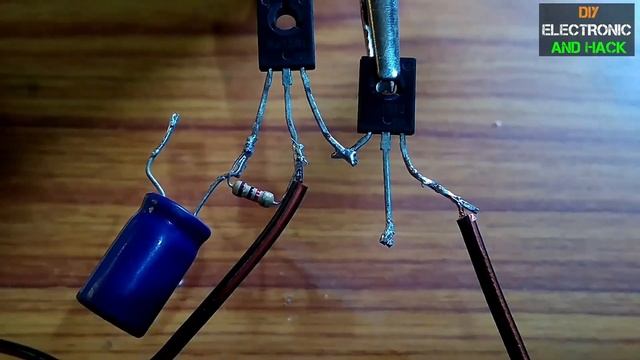 Audio Amplifier Using A 13003 Transistor Very Easy To Make