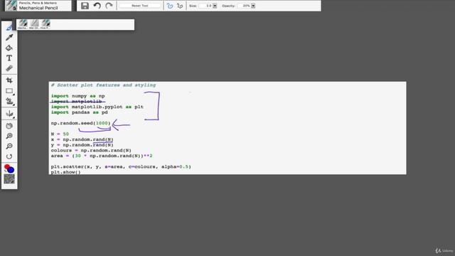 Python + Data Science : Practical Guide (3 Scatter plots) смотреть онлайн
