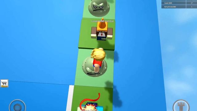 ROBLOX Plants vs Zombies Obstacle Course смотреть онлайн