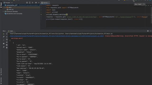 Network Automation using Python on MikroTik (REST API Part 1) смотреть онлайн