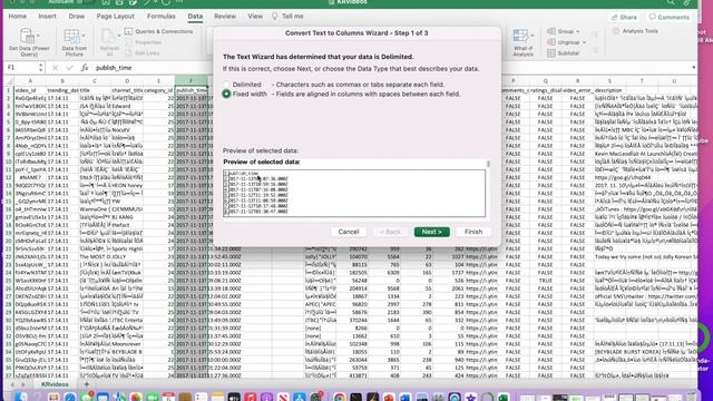 How to separate Date -Time in Excel 2023 смотреть онлайн