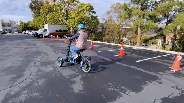 Reverse Trike First Time Ride! This Electric Reverse Trike Is A Lot Of Fun! EBike Review