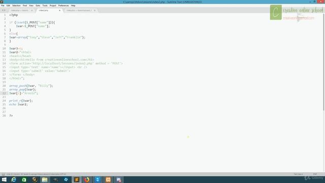 Complete bootcamp with MYSQL PHP & PYTHON #27 PHP Advanced Part 4 смотреть онлайн