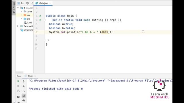 Java|| Logical Operators العمليات المنطقية في الجافا смотреть онлайн