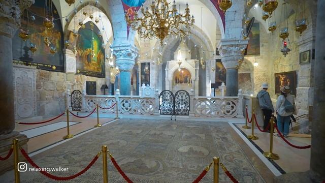 GOLGOTHA Is the Place Where Jesus Was Crucified. JERUSALEM. The Holy Sepulchre Church смотреть онлайн